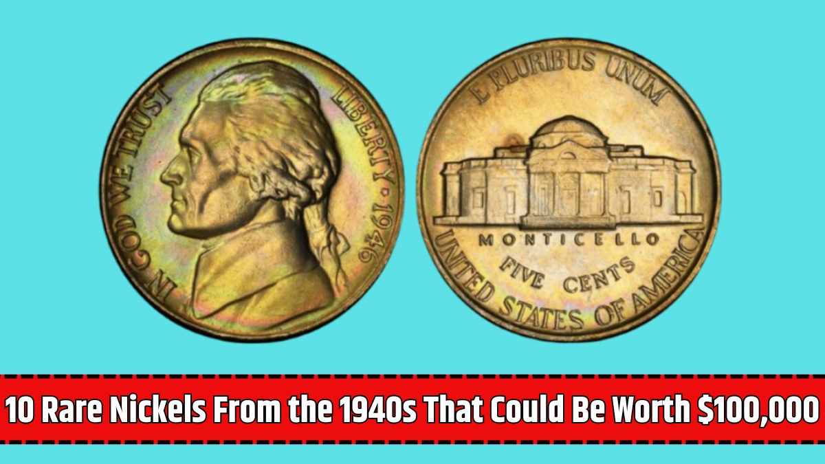 10 Rare Nickels From the 1940s That Could Be Worth $100,000