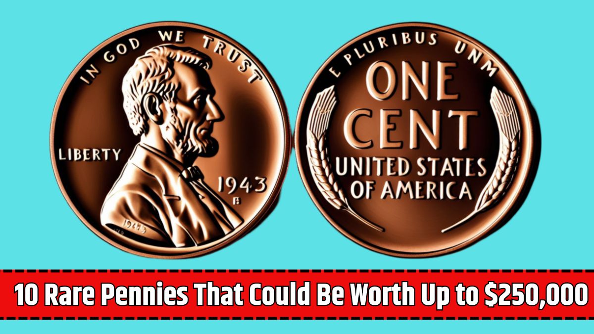 10 Rare Pennies That Could Be Worth Up to $250,000