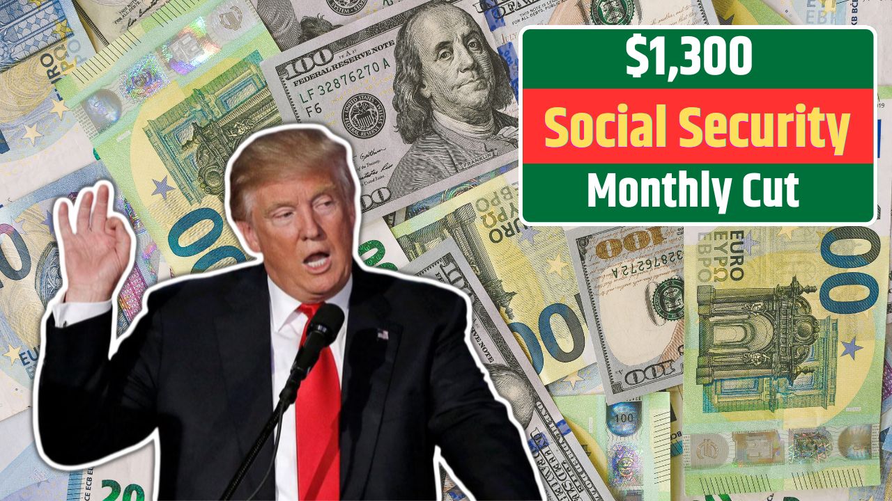 $1,300 Social Security Monthly Cut