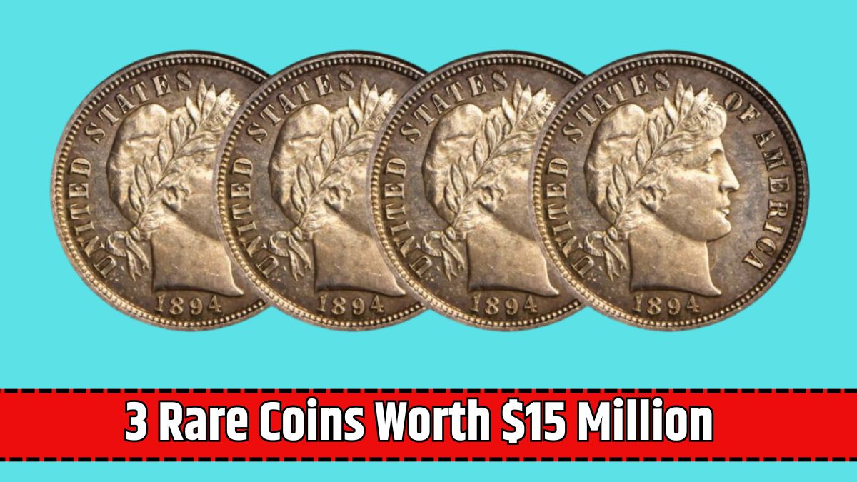 3 Rare Coins Worth $15 Million