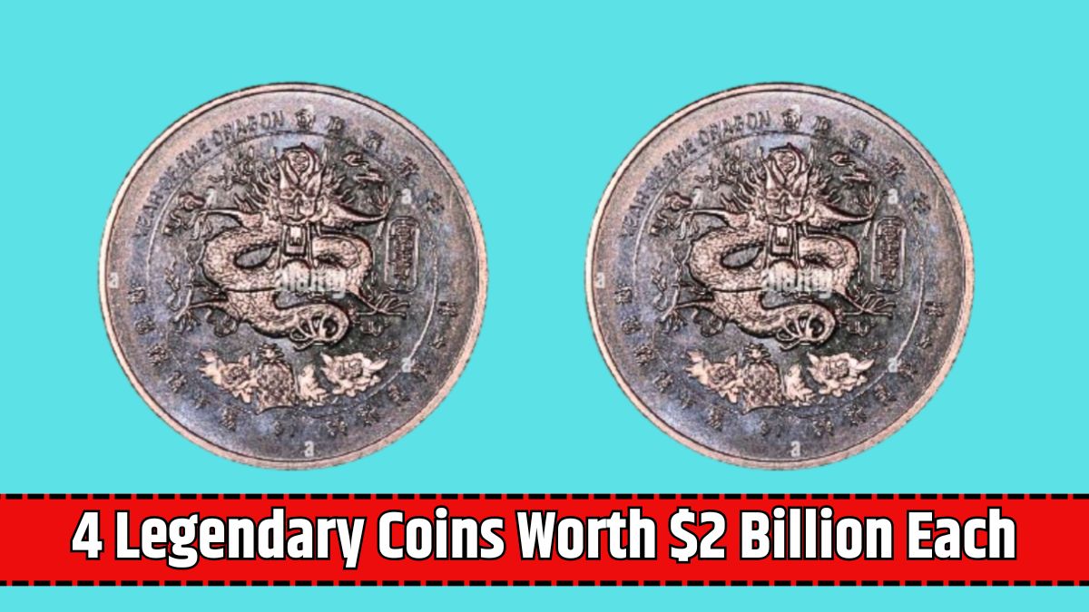 4 Legendary Coins Worth $2 Billion Each