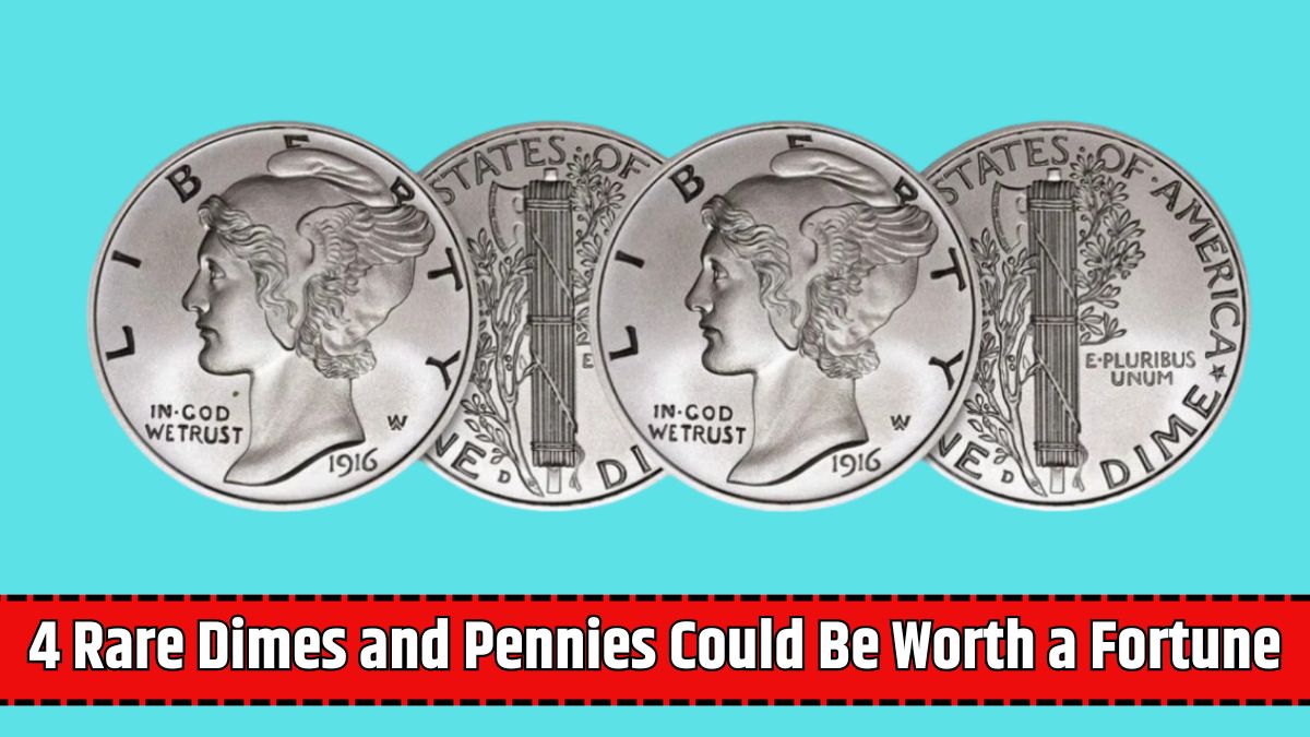 4 Rare Dimes and Pennies Could Be Worth a Fortune