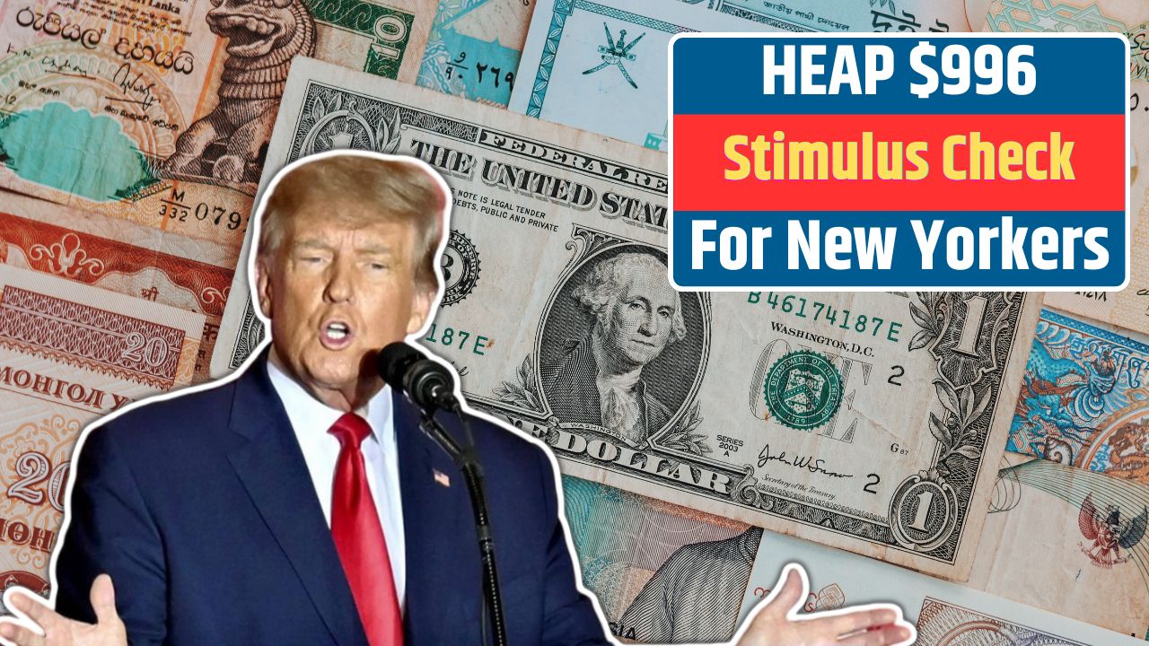 HEAP $996 Stimulus Check For New Yorkers In December 2024