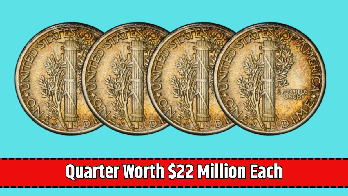 Quarter Worth $22 Million Each