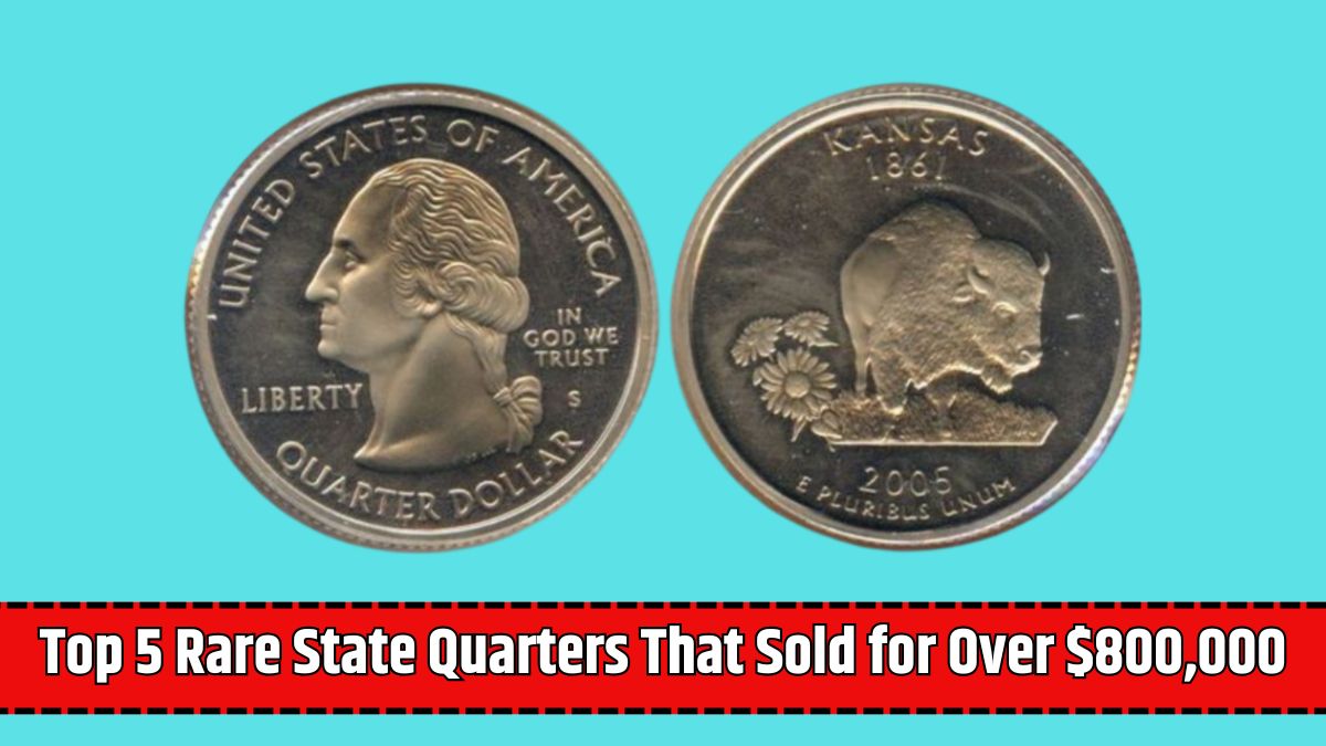 Top 5 Rare State Quarters That Sold for Over $800,000