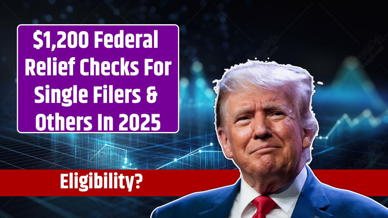 $1,200 Federal Relief Checks For Single Filers & Others In 2025