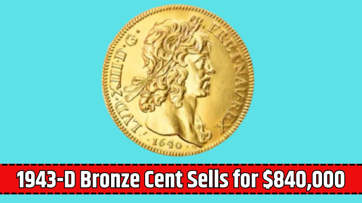 1943-D Bronze Cent Sells for $840,000