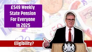 £549 Weekly State Pension For Everyone In 2025