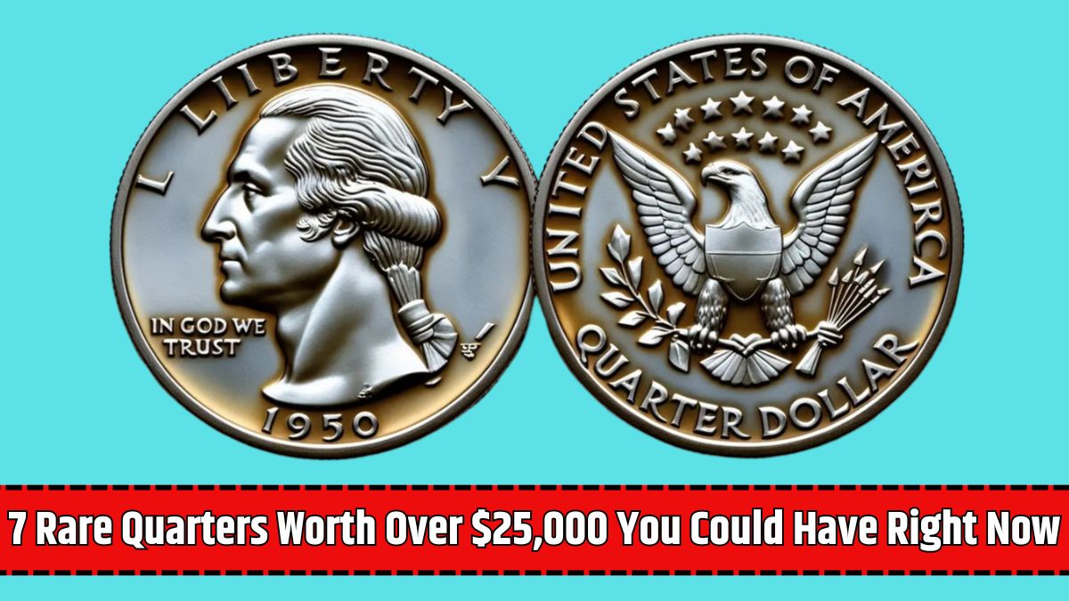 7 Rare Quarters Worth Over $25,000 You Could Have Right Now