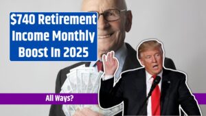 $740 Retirement Income Monthly Boost In 2025