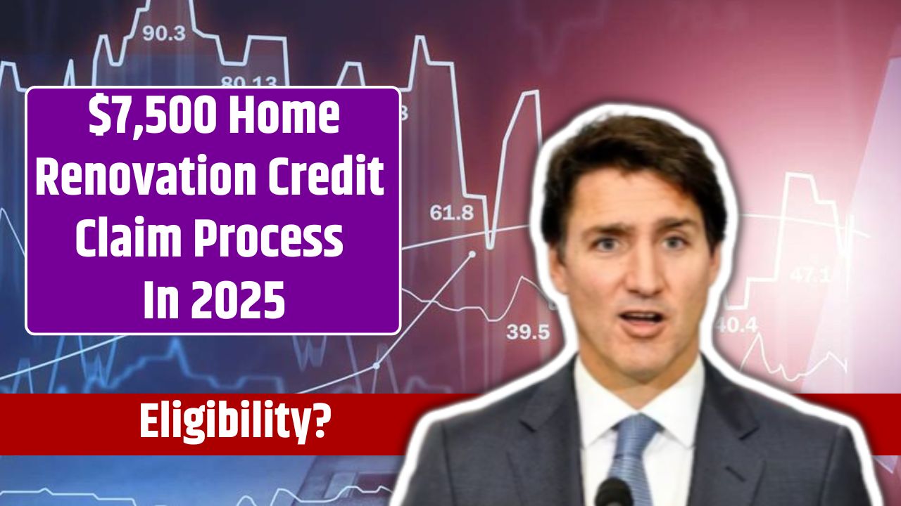 $7,500 Home Renovation Credit Claim Process In 2025