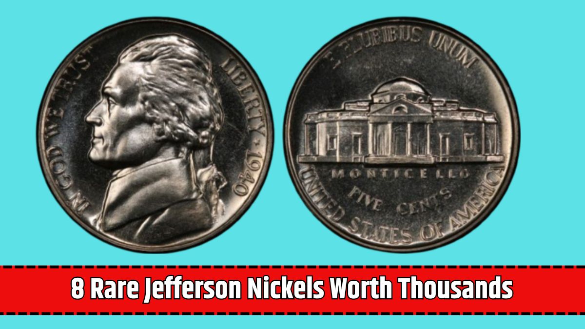 8 Rare Jefferson Nickels Worth Thousands