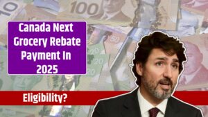 Canada Next Grocery Rebate Payment In 2025