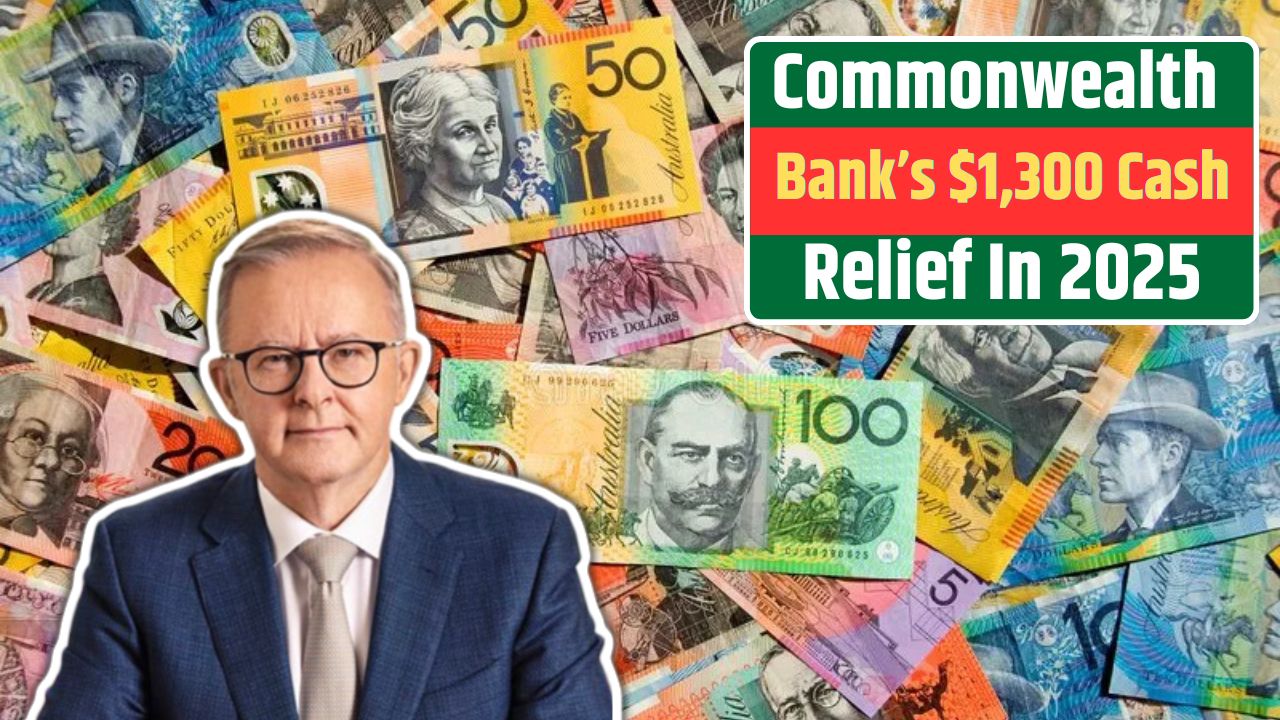 Commonwealth Bank’s $1,300 Cash Relief For Australians In 2025