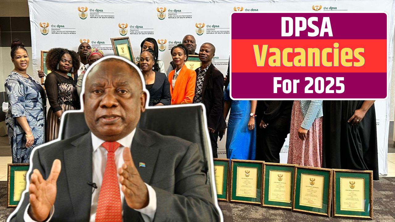 DPSA Vacancies In Different Categories For 2025