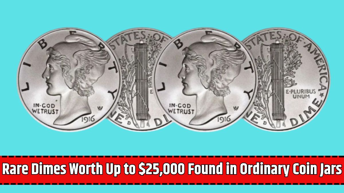 Rare Dimes Worth Up to $25,000 Found in Ordinary Coin Jars