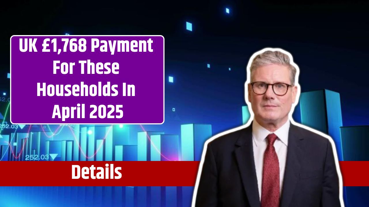 UK £1,768 Payment For These Households In April 2025