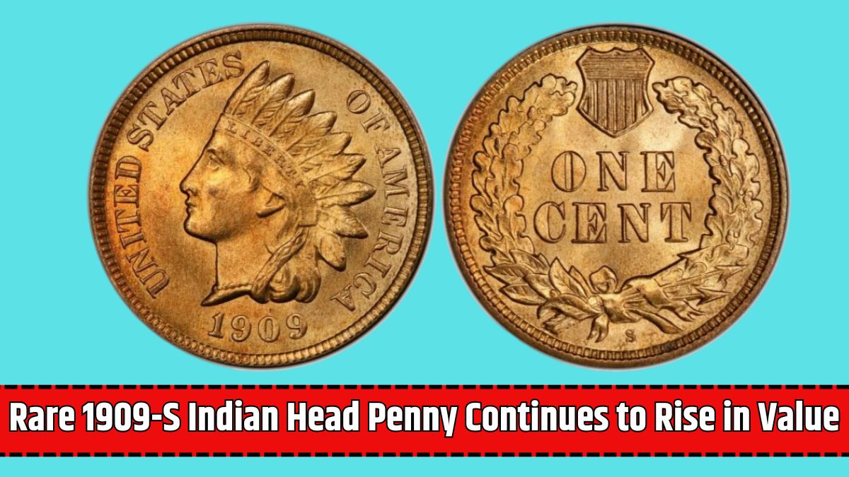 Rare 1909-S Indian Head Penny Continues to Rise in Value